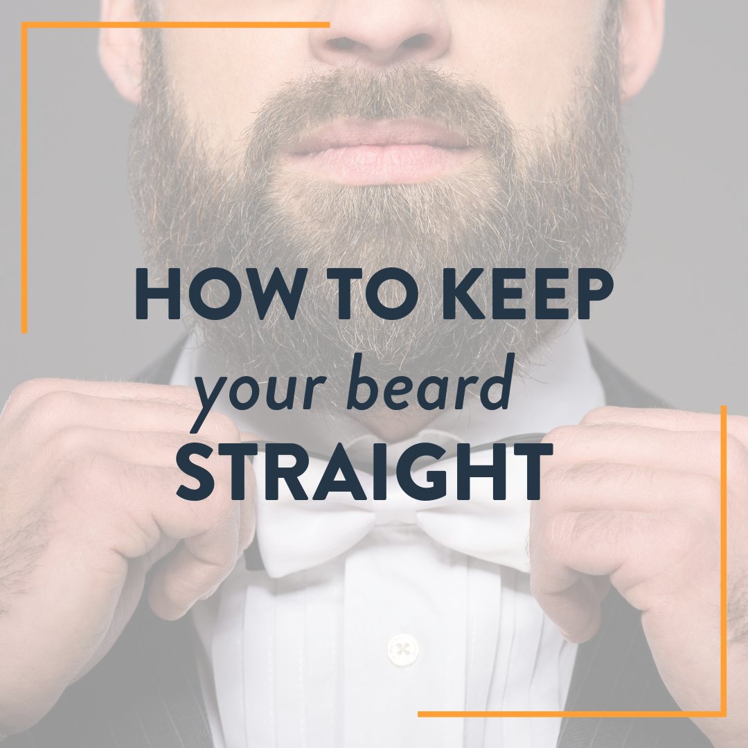 How to Keep Your Beard Hair Straight