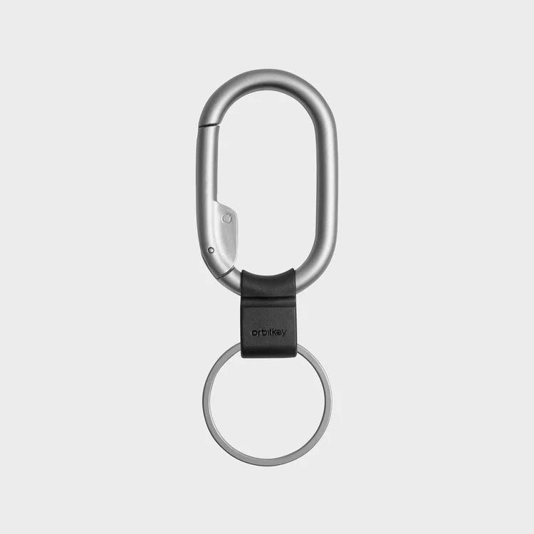 Orbit Key- Clip Mini Silver Silver