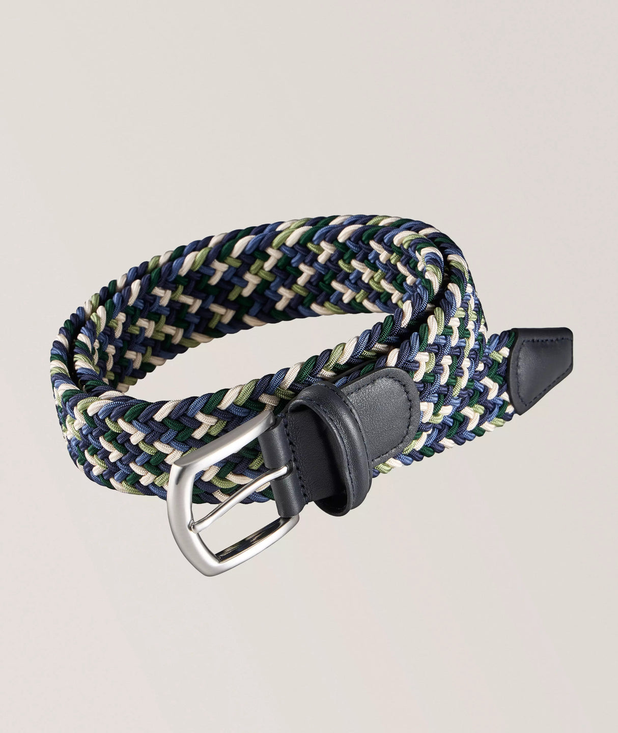 ANDERSON'S BELT | Blue and Green Multi