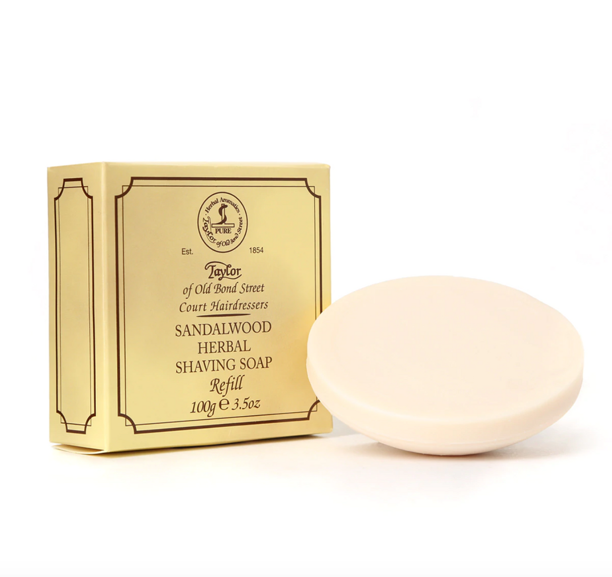 Taylor Of Old Bond Street Wood Soap Sandalwood Refill