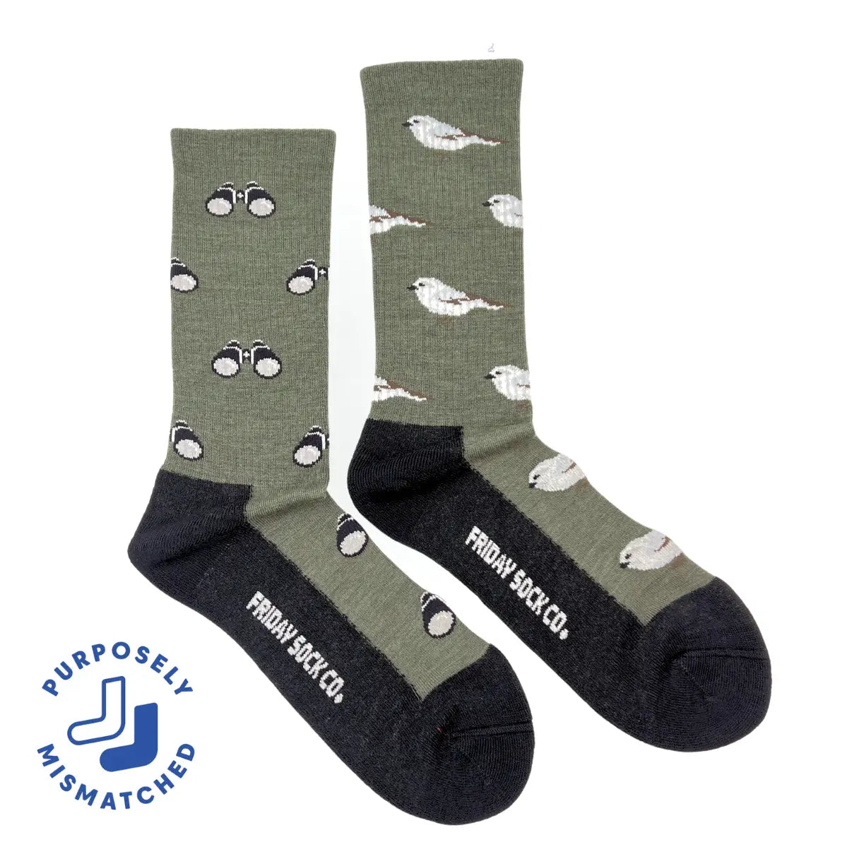 Friday Sock Co. | Men's Bird & Birdwatching Merino Wool