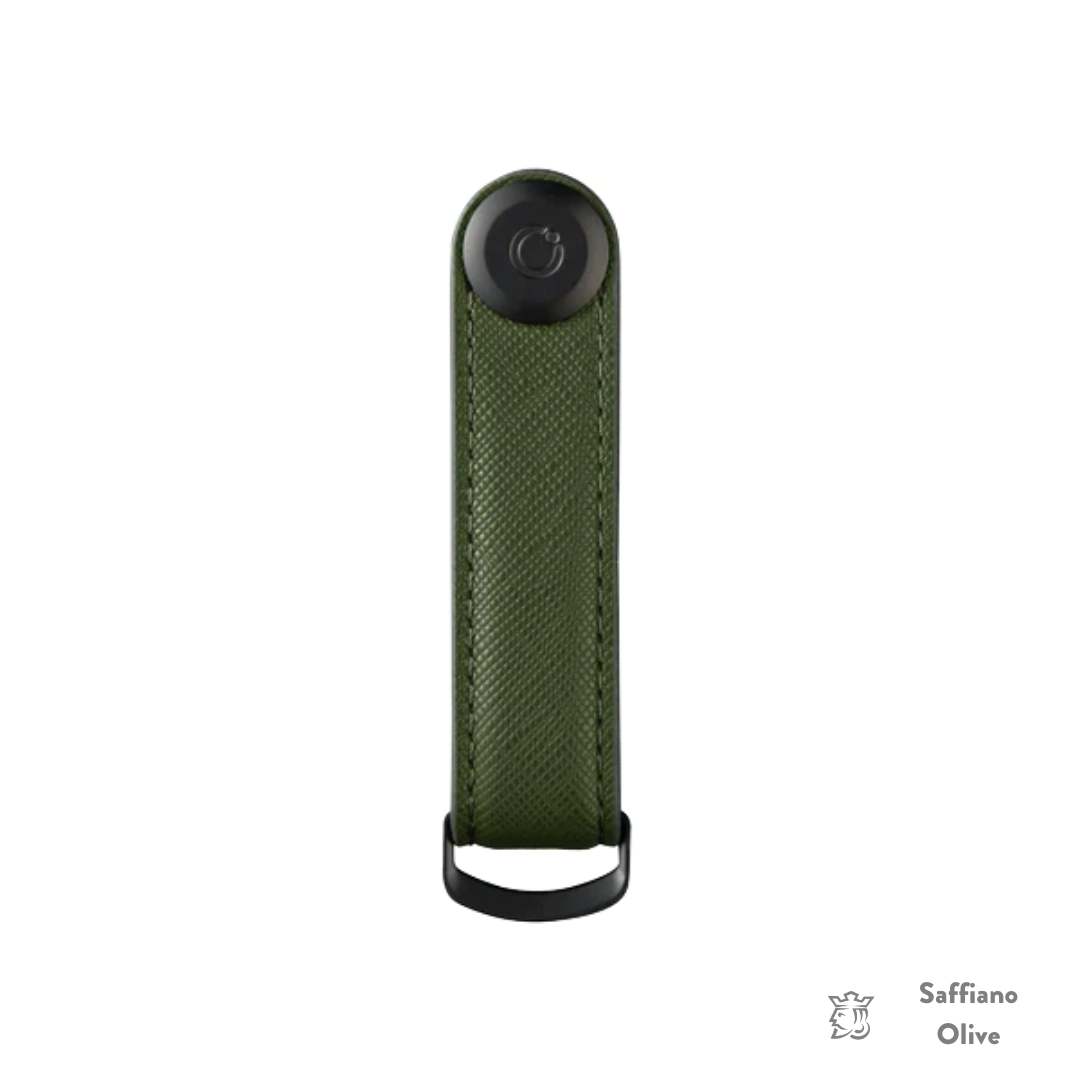 OrbitKey Organizer Saffiano Olive