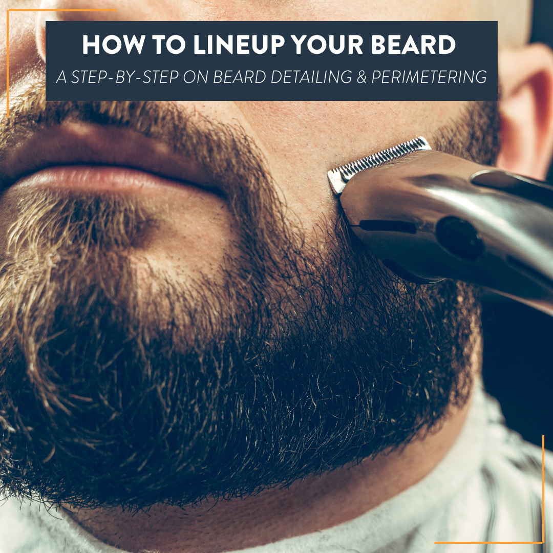 How to Lineup Your Beard | Perimetering on the Cheeks & Neckline