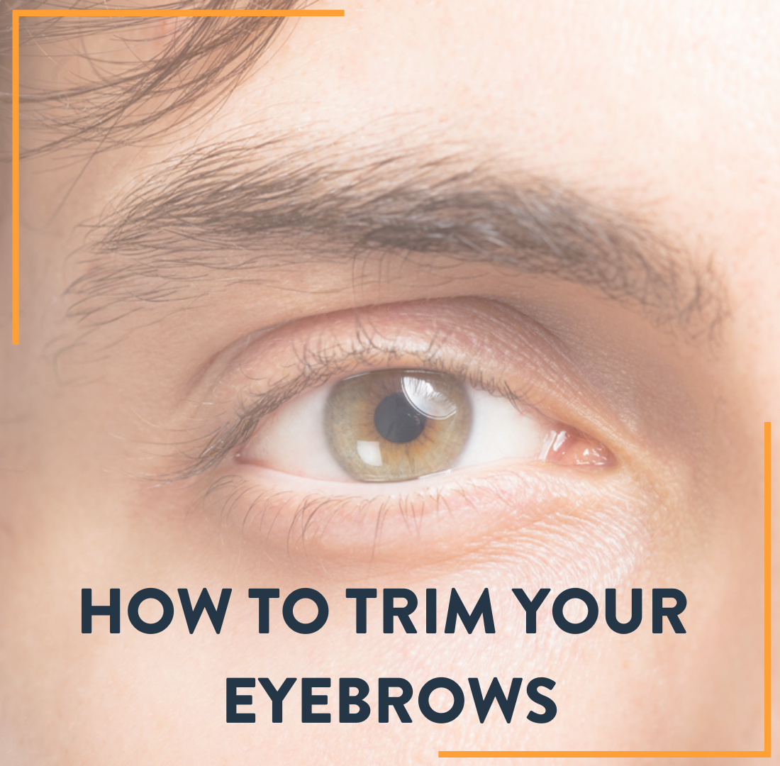 How to trim your eyebrows
