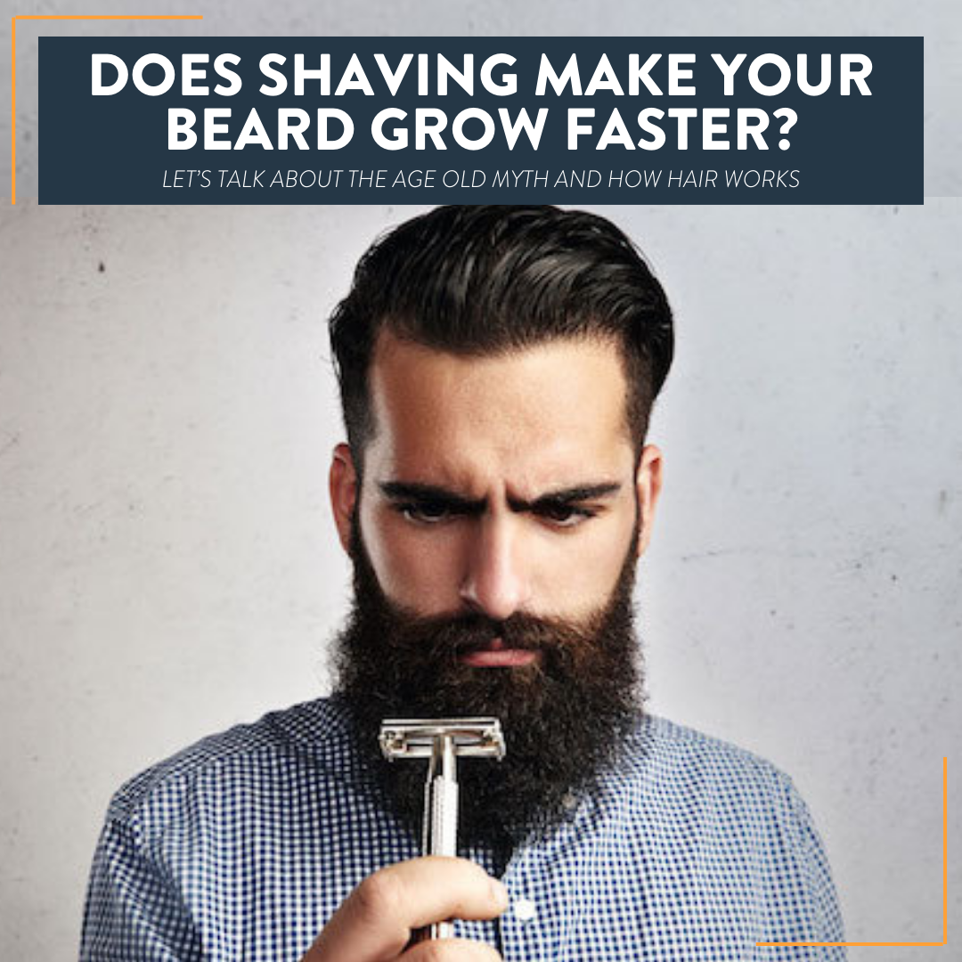 Does Shaving Make Your Beard Grow Faster? King's Crown 1774
