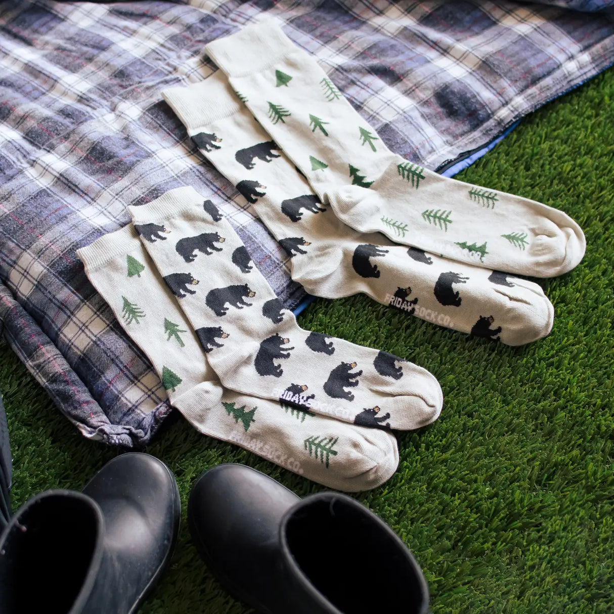 Friday Sock Co. | Bear and Trees