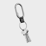 Orbit Key- Clip Mini Silver Silver