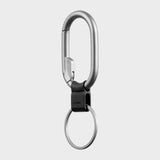 Orbit Key- Clip Mini Silver Silver