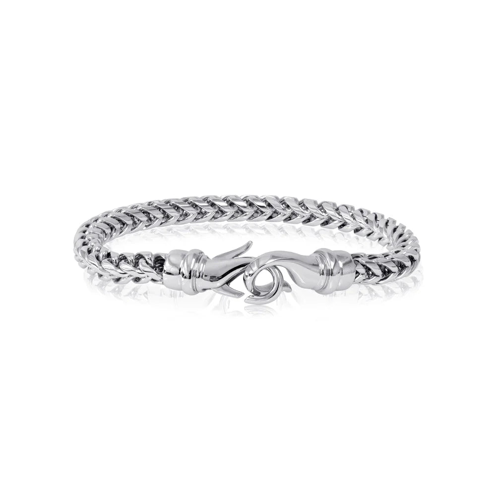 Italgem Steel | S.STEEL 6MM-ROUND FRANCO-8.5" DESIGN CLASP
