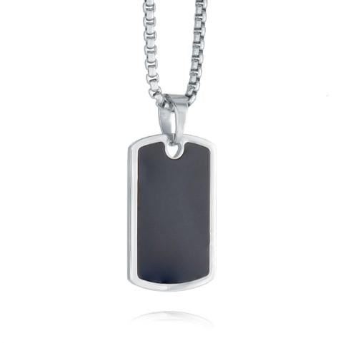 Italgem Steel | Black-IP Mate-Logo Dogtag