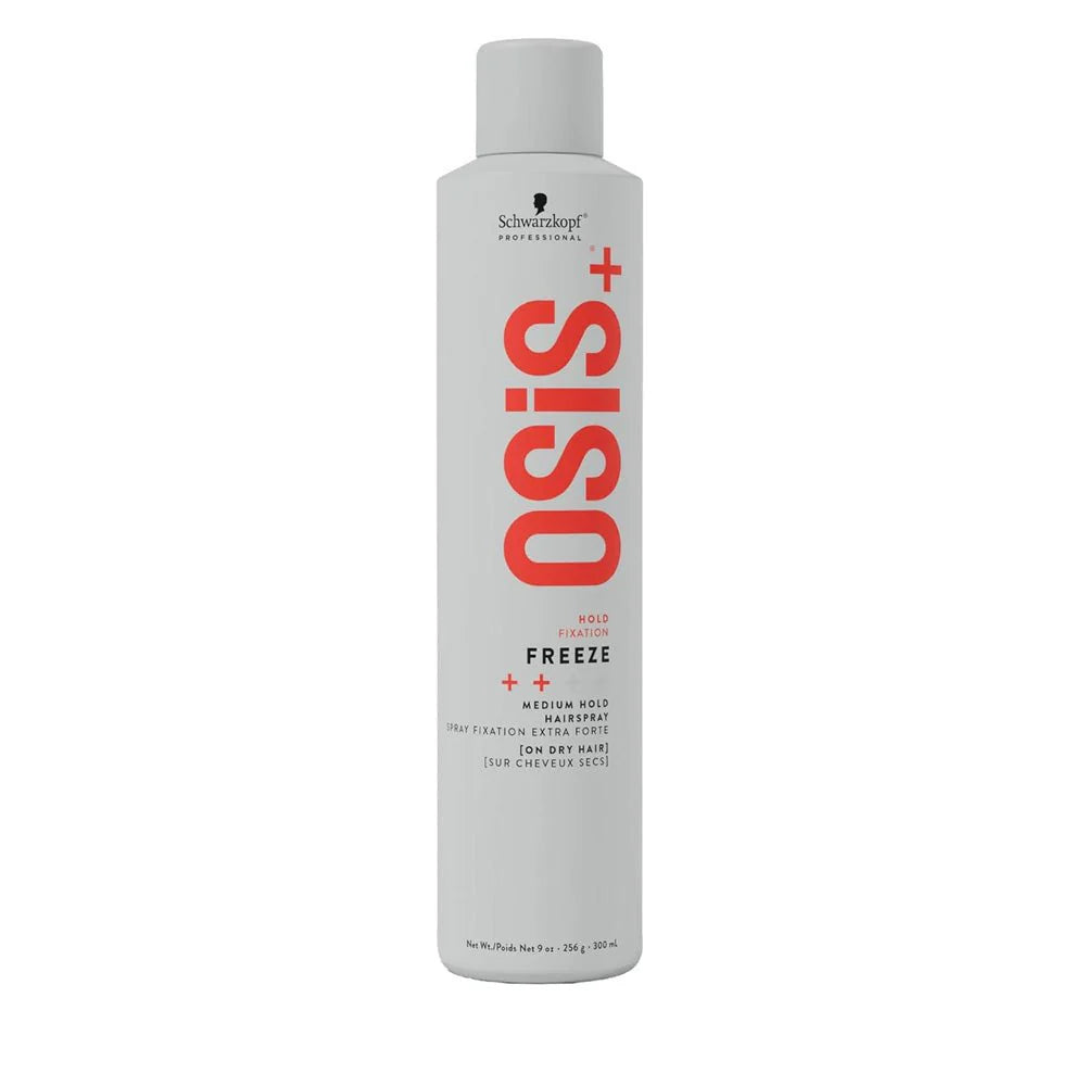 Schwarzkopf Osis+ Hold Fixation Freeze Medium Hold Hairspray Grey 300 ml