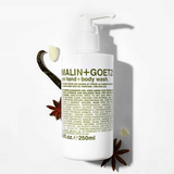 Malin + Goetz 250ml Body wash together with vanila bean 