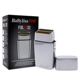 BaBylissPRO FoilFX02 Shaver with double foil Shaver in silver with cover and box