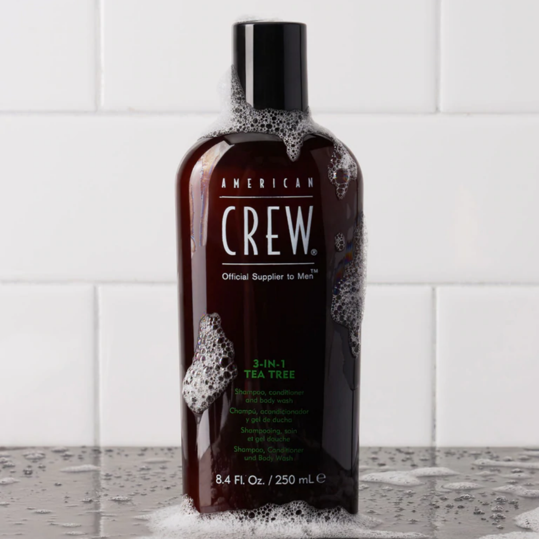 AMERICAN CREW | 3 in 1 Tea Tree Shampoo