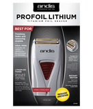 ANDIS | ProFoil Lithium Titanium Foil Shaver