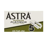 Green Box of Astra Double Edge Safety Razor with 5 blades