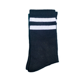 N/A Socks Black and White