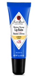 Jack Black Intense Therapy Lip Balm SPF 25 lemon flavour in a blue package