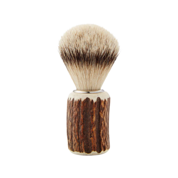 KING'S CROWN | Deer Horn Silvertip Badger Brush