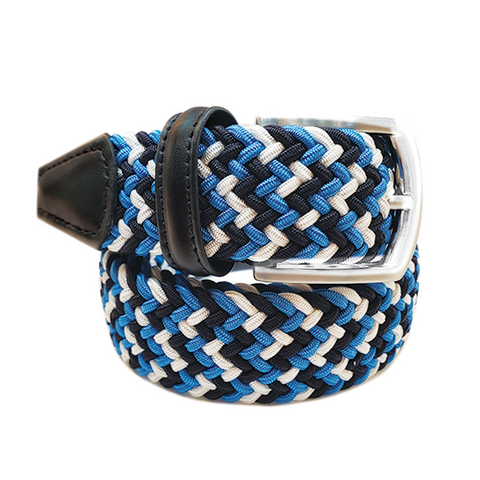 Anderson´s Belt – Blue Multi Woven made in Italy. Available at King´s Crown, Toronto.